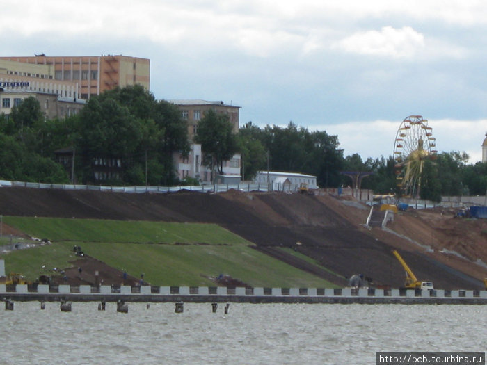 реконструкция набережной Ижевск, Россия