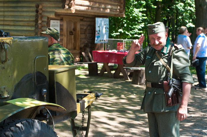 Реконструкция начала войн 1812 и 1941-1945 гг Нижний Новгород, Россия