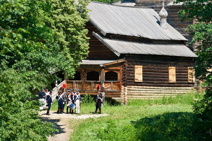 Реконструкция начала войн 1812 и 1941-1945 гг Нижний Новгород, Россия