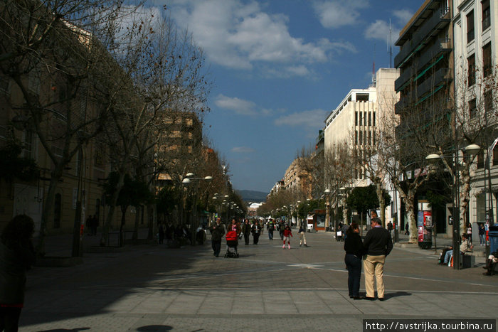 Прогулка по городу Кордова, Испания