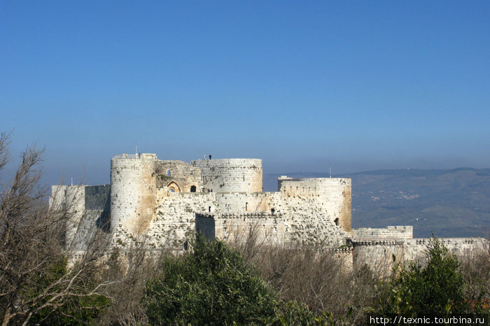 Крак-де-Шевалье aka Hosn Castle Сирия