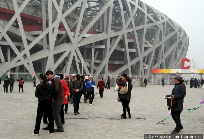Олимпийский стадион Гнездо птицы Пекин, Китай