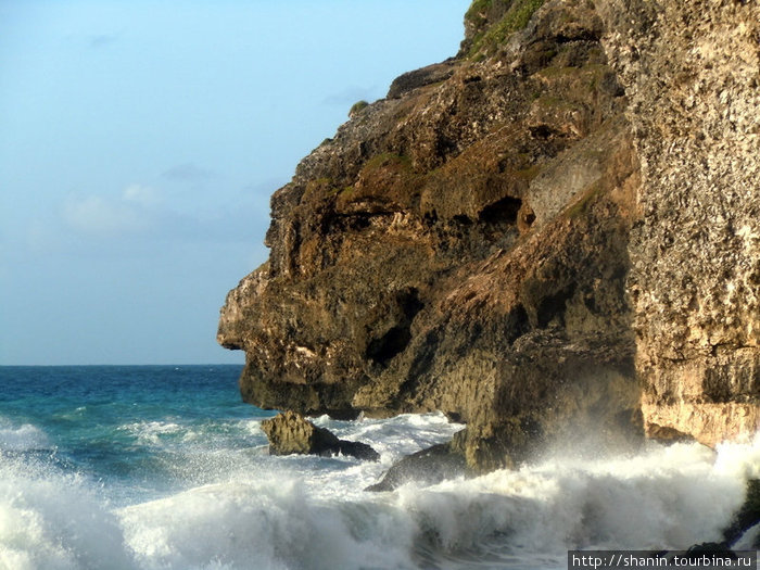 Океан бушует Ви-Крейн, Барбадос