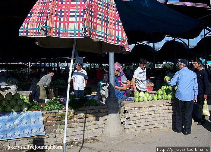 Овощные прилавки Ташкент, Узбекистан