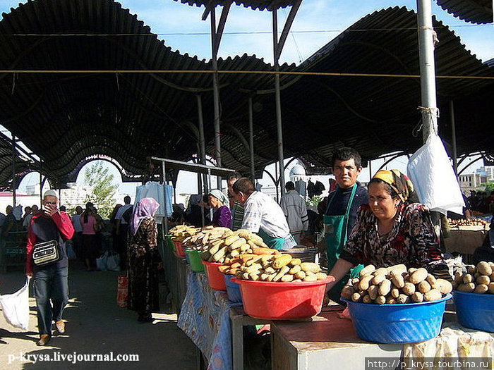 Овощные прилавки Ташкент, Узбекистан