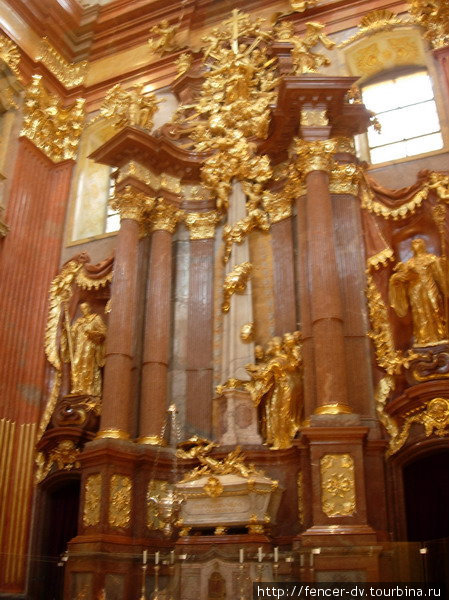 В капелле Мелькского монастыря Мельк, Австрия