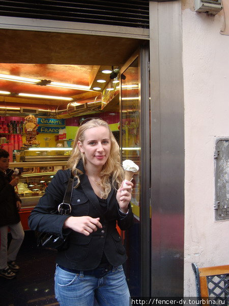 Лучшее в мире мороженое Рим, Италия