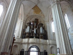 Старинный орган в костеле Бернардинцев.