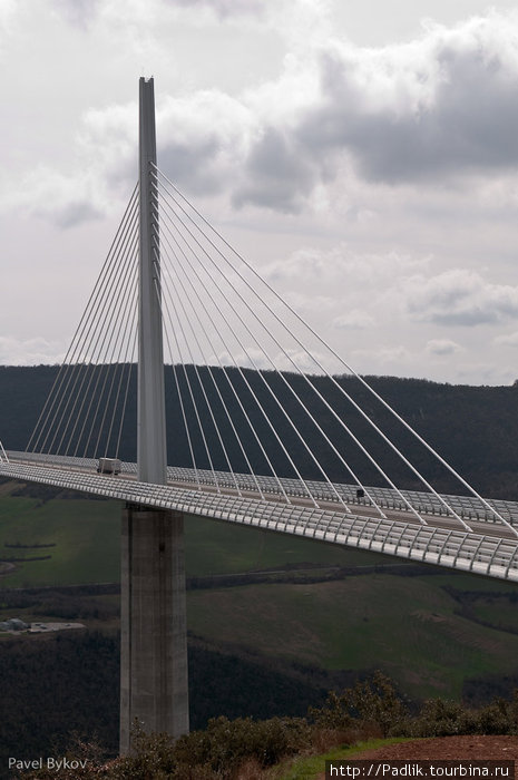 Виадук Мийо - самый высокий мост Мийо, Франция