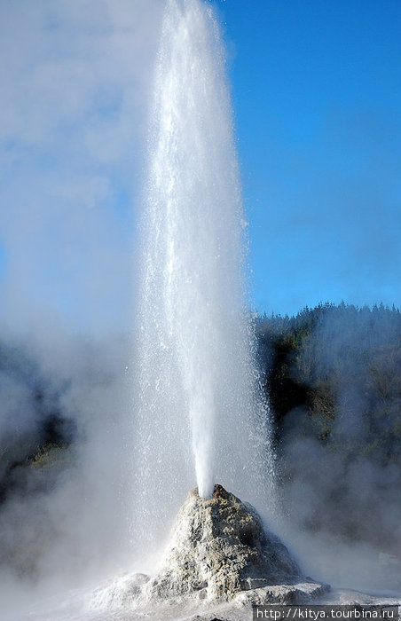 Геотермальная зона Wai-O-Tapu