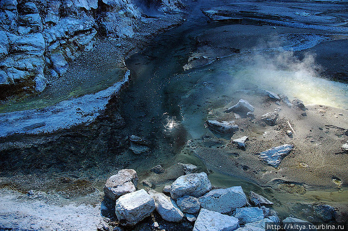 Геотермальная зона Wai-O-Tapu