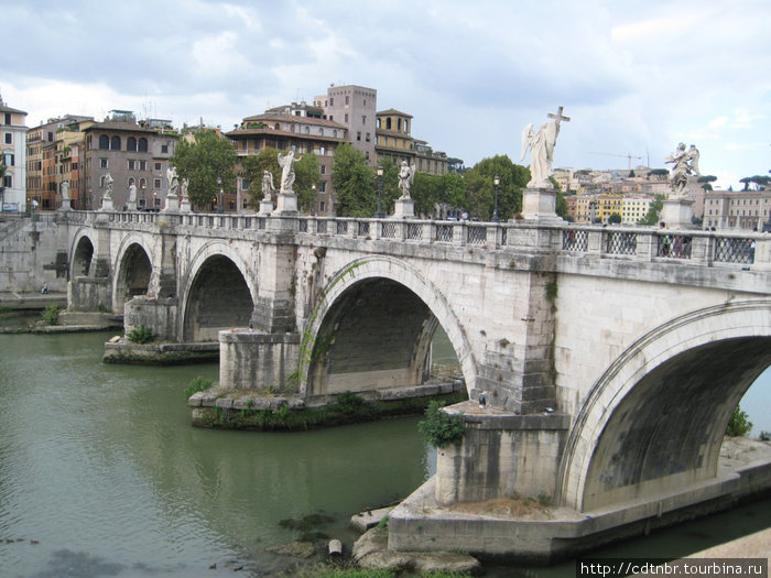 Мост ангелов. Рим, Италия