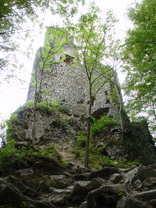 Руины старого города / Starý hrad