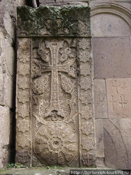 хачкар знаменитого мастера Погоса (1291г.) Севан, Армения