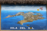 Карта скалисто-холмистого Солнечного Острова