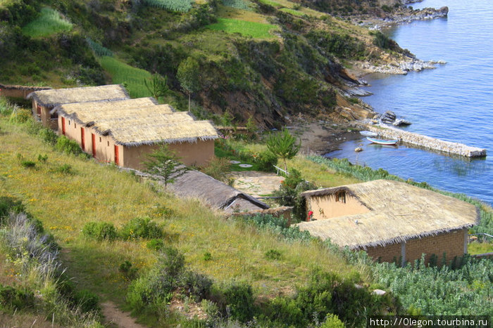 Дома рыбаков Исла-дель-Сол, Боливия