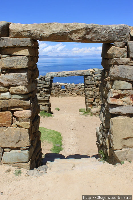 С видом на озеро Исла-дель-Сол, Боливия