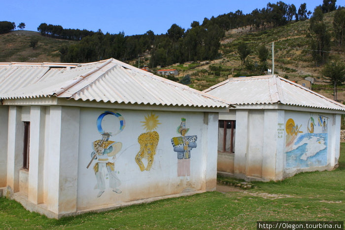 Школа- людям необходимо образование Исла-дель-Сол, Боливия