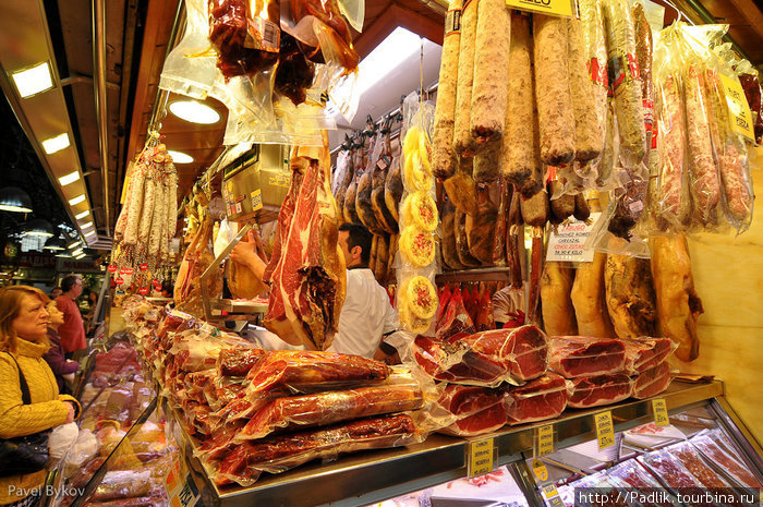 Рынок Бокерия в Барселоне Барселона, Испания