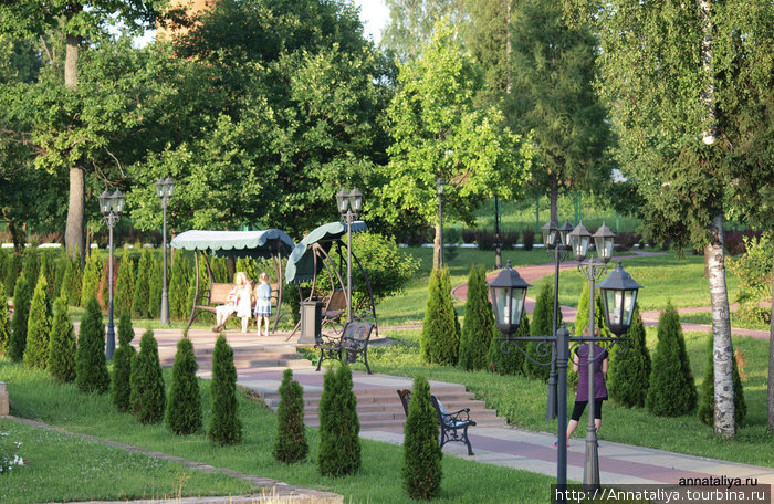 В общем, территория зеленая и красивая Наро-Фоминск, Россия