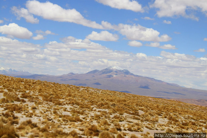 Лагуны, горы, фламинго Уюни, Боливия