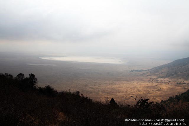 Кратер. Нгоронгоро (заповедник в кратере вулкана), Танзания