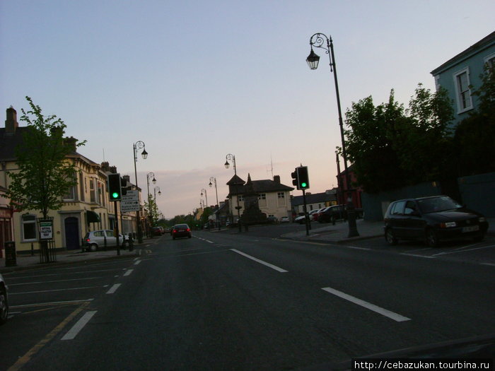 есть так-же улица зеленых фонарей. Кешель Ирландия