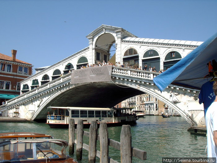 Венеция. Мост Риальто. Италия