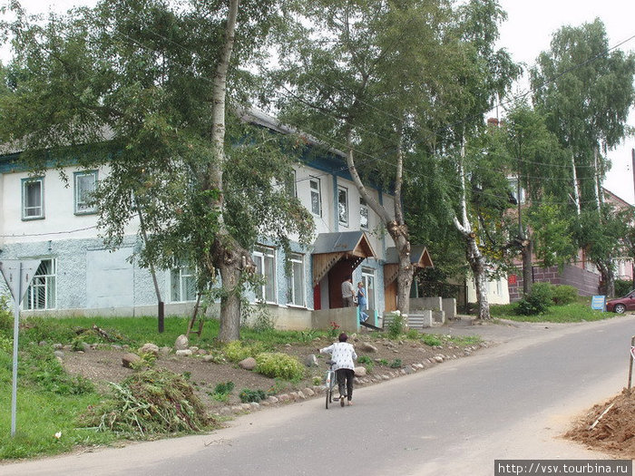 Начало нашего знакомства с городом началось с главной улицы. Мышкин, Россия