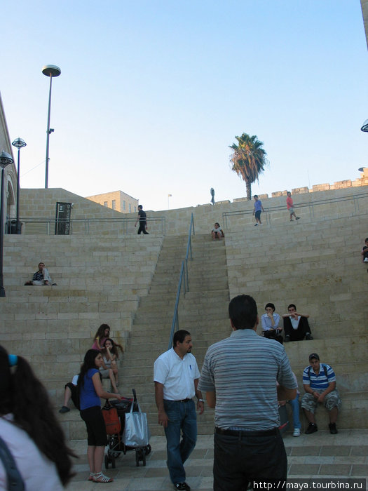 Выход к Яффским воротам Иерусалим, Израиль
