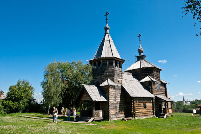 Музей деревянного зодчества и быта: зодчество Суздаль, Россия