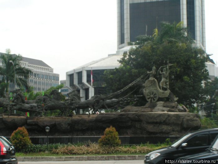 Божество за работой Джакарта, Индонезия