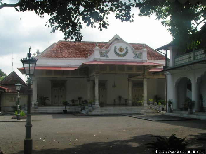 Один из уголков комплекса Джокьякарта, Индонезия