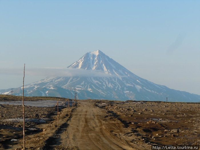 Дорога на Вилючинский перевал Горелый вулкан (1830м), Россия