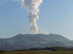 Фумарольная активность вулкана Горелый