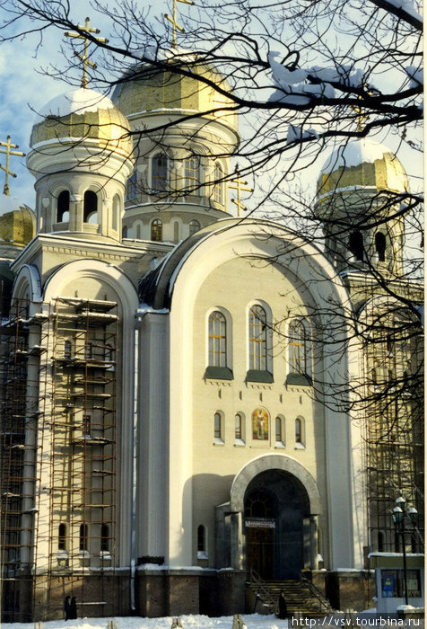 Заснеженный Кисловодск. Декабрь 2001 года. Кисловодск, Россия