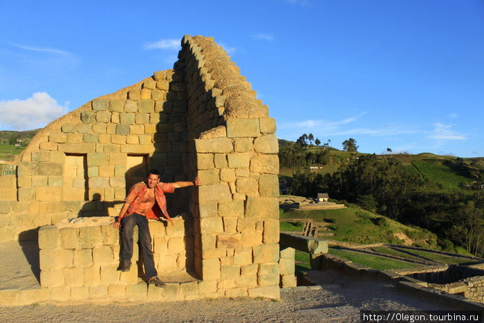 Потрогать древние стены своими руками Ингапирка, Эквадор
