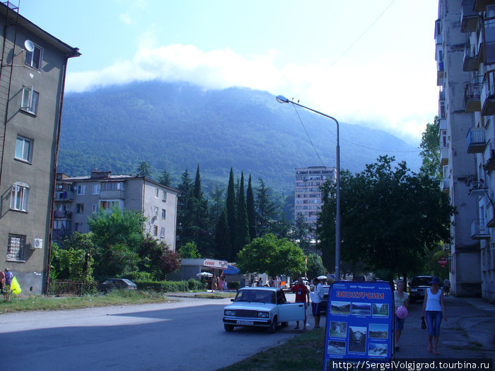 Мой отдых в Гаграх с 19 июля по 31 июля 2009 года. Гагра, Абхазия