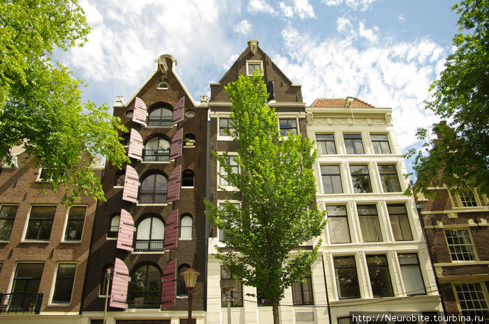 Самые узкие дома Амстердама - V Амстердам, Нидерланды
