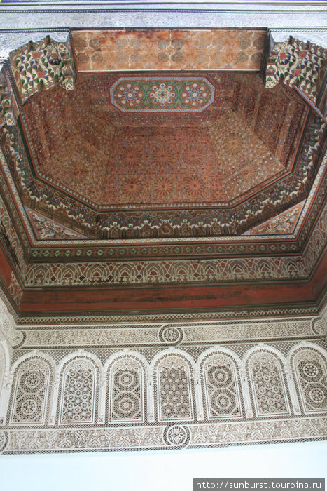 Во дворце Бахия Марракеш, Марокко