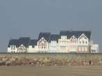 домики на берегу океана