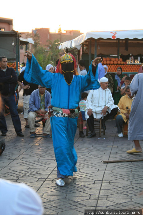 Марракеш, Площадь Джема аль-Фна Марракеш, Марокко