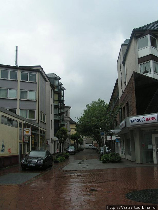 Под дождём Виттен, Германия