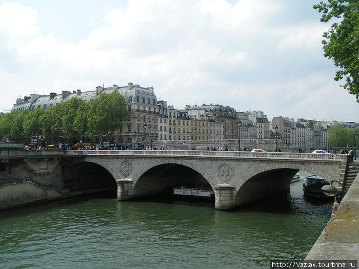 Мост через Сену Париж, Франция