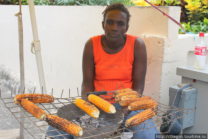 Жареный кукуруз Гренада
