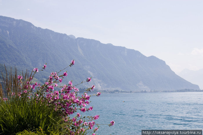 Promenad de Montreux или Шильонский замок Монтрё, Швейцария