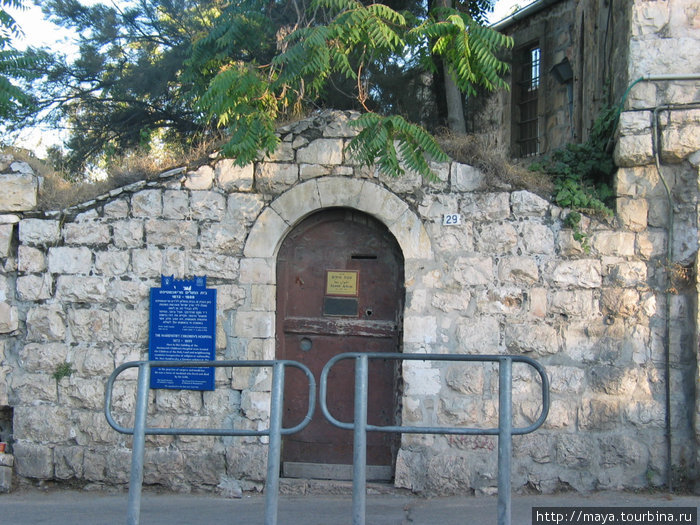 старый домик, бывший в конце 19 века детской больницей Иерусалим, Израиль