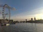 Темза, Биг Бен и London Eye.