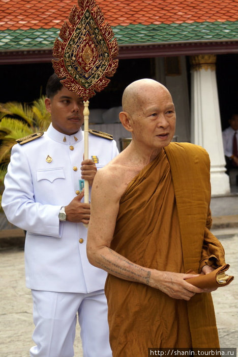 Очень уважаемый монах Бангкок, Таиланд