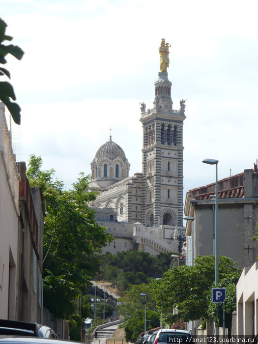 Базилика Нотр-Дам Гарде Марсель, Франция